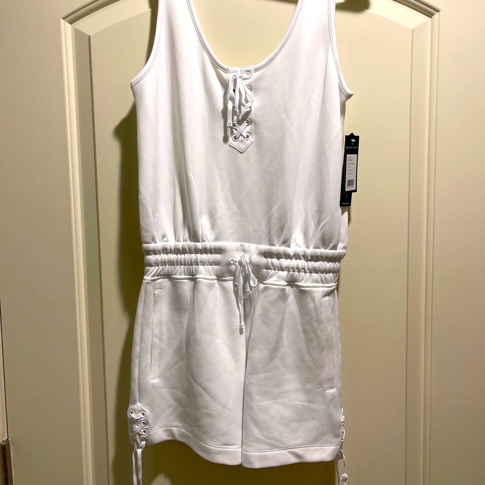 Lace Up Romper